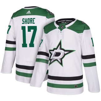 Maglia Hockey Dallas Stars Devin Shore Away Bianco