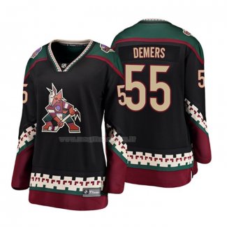 Maglia Hockey Donna Arizona Coyotes Jason Demers Heritage Alternato Breakaway Nero
