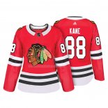 Maglia Hockey Donna Chicago Blackhawks Patrick Kane Autentico Giocatore Rosso
