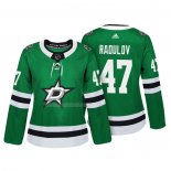 Maglia Hockey Donna Dallas Stars Alexander Radulov Autentico Giocatore Verde