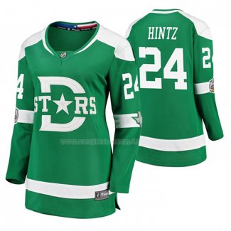 Maglia Hockey Donna Dallas Stars Roope Hintz Breakaway Giocatore 2020 Winter Classic Verde