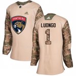 Maglia Hockey Donna Florida Panthers Roberto Luongo Autentico 2017 Veterans Day Camuffamento