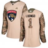 Maglia Hockey Donna Florida Panthers Roberto Luongo Autentico 2017 Veterans Day Camuffamento