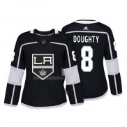 Maglia Hockey Donna Los Angeles Kings Drew Doughty Autentico Giocatore Nero