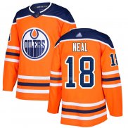 Maglia Hockey Edmonton Oilers James Neal Home Autentico Arancione