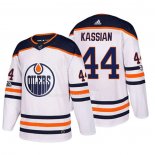 Maglia Hockey Edmonton Oilers Zack Kassian 2018 Bianco