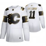 Maglia Hockey Golden Edition Calgary Flames Mikael Backlund Limited Bianco