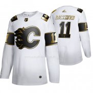 Maglia Hockey Golden Edition Calgary Flames Mikael Backlund Limited Bianco