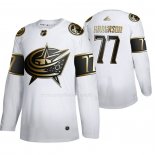 Maglia Hockey Golden Edition Columbus Blue Jackets Josh Anderson Autentico Bianco