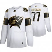 Maglia Hockey Golden Edition Columbus Blue Jackets Josh Anderson Autentico Bianco