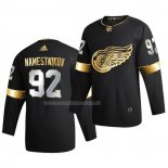 Maglia Hockey Golden Edition Detroit Red Wings Vladislav Namestnikov Limited Autentico 2020-21 Nero