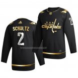 Maglia Hockey Golden Edition Washington Capitals Justin Schultz Limited Autentico 2020-21 Nero