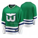 Maglia Hockey Hartford Whalers Autentico Heritage Verde