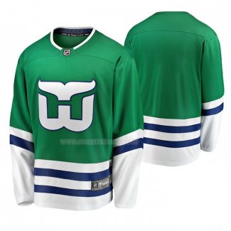 Maglia Hockey Hartford Whalers Autentico Heritage Verde