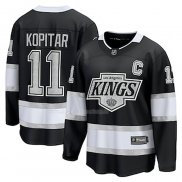 Maglia Hockey Los Angeles Kings Anze Kopitar Home Premier Breakaway Nero