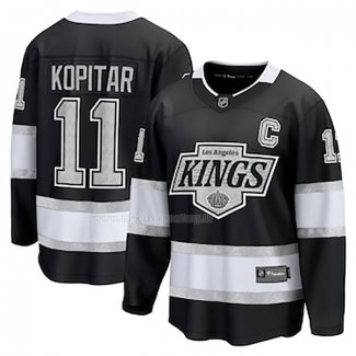 Maglia Hockey Los Angeles Kings Anze Kopitar Home Premier Breakaway Nero