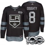 Maglia Hockey Los Angeles Kings Drew Doughty 1917-2017 100th Anniversario Nero