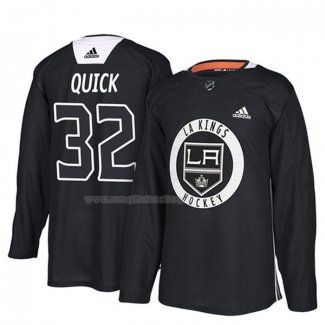 Maglia Hockey Los Angeles Kings Jonathan Quick New Season Practice Nero
