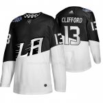 Maglia Hockey Los Angeles Kings Kyle Clifford 2020 Stadium Series Bianco Nero