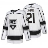 Maglia Hockey Los Angeles Kings Nick Shore Autentico Away 2018 Bianco