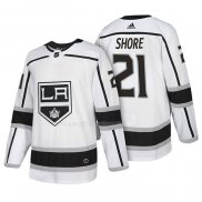 Maglia Hockey Los Angeles Kings Nick Shore Autentico Away 2018 Bianco