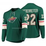 Maglia Hockey Minnesota Wild Bambino Niederreiter Platinum Verde