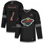 Maglia Hockey Minnesota Wild Matt Cullen 2020 USA Flag Nero
