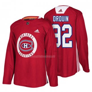 Maglia Hockey Montreal Canadiens Jonathan Drouin New Season Practice Rosso