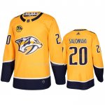 Maglia Hockey Nashville Predators Miikka Salomaki Home Giallo