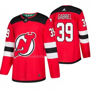 Maglia Hockey New Jersey Devils Kurtis Gabriel Home Autentico Rosso