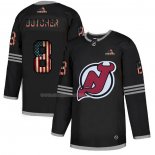 Maglia Hockey New Jersey Devils Will Butcher 2020 USA Flag Nero