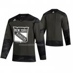 Maglia Hockey New York Rangers Autentico 2019 Veterans Day Camuffamento