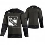 Maglia Hockey New York Rangers Autentico 2019 Veterans Day Camuffamento