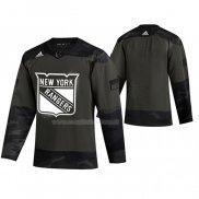 Maglia Hockey New York Rangers Autentico 2019 Veterans Day Camuffamento