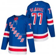 Maglia Hockey New York Rangers Tony Deangelo Autentico Home 2018 Blu