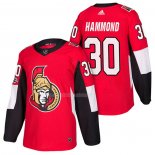 Maglia Hockey Ottawa Senators Andrew Hammond Autentico Home 2018 Rosso