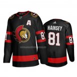 Maglia Hockey Ottawa Senators Ron Hainsey Home 2020-21 Nero