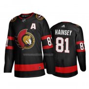 Maglia Hockey Ottawa Senators Ron Hainsey Home 2020-21 Nero