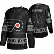 Maglia Hockey Philadelphia Flyers Andrew Macdonald Breakaway Nero