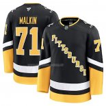 Maglia Hockey Pittsburgh Penguins Evgeni Malkin Alternato Nero