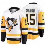 Maglia Hockey Pittsburgh Penguins Riley Sheahan 2019 Away Breakaway Bianco