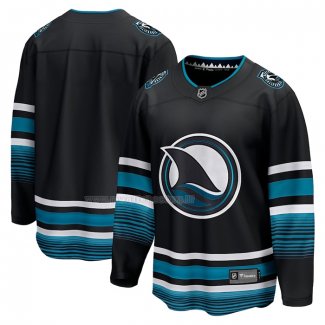 Maglia Hockey San Jose Sharks Alternato Premier Breakaway Nero