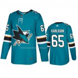 Maglia Hockey San Jose Sharks Erik Karlsson Home Verde
