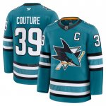 Maglia Hockey San Jose Sharks Logan Couture Home Verde1