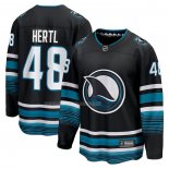 Maglia Hockey San Jose Sharks Tomas Hertl Alternato Premier Breakaway Nero