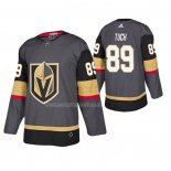 Maglia Hockey Vegas Golden Knights Alex Tuch Autentico Gris