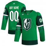 Maglia Hockey Vegas Oren Knights 2023 St. Patrick's Day Autentico Personalizzate Verde