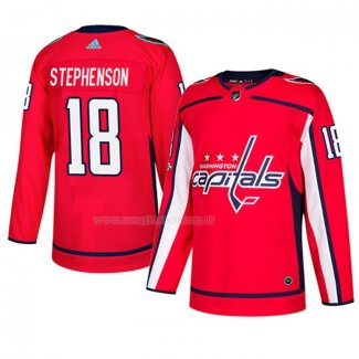 Maglia Hockey Washington Capitals Chandler Stephenson Autentico Home Rosso