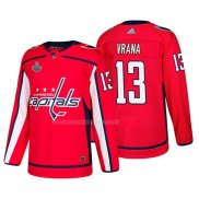 Maglia Hockey Washington Capitals Jakub Vrana Bound Patch Stanley Cup Final Rosso