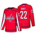 Maglia Hockey Washington Capitals Madison Bowey Home Autentico Giocatore Rosso